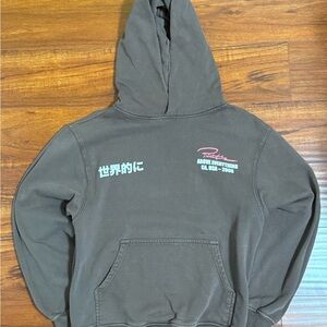 Primitive Brown Garment Dye Hoodie